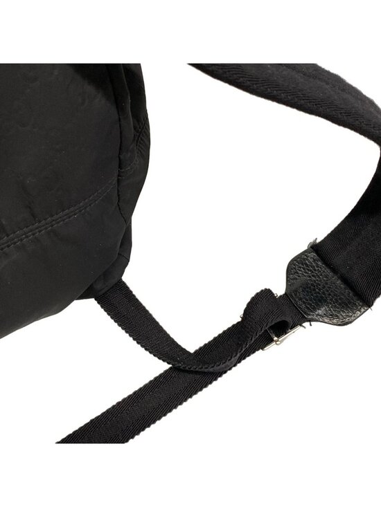 Gucci Backpack GG Pattern Black Leather main image 5